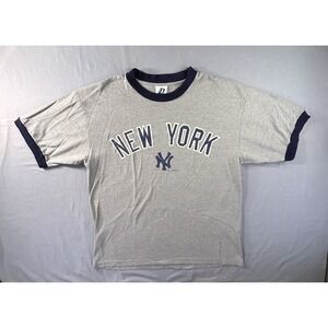 Vintage Dynasty New York Yankees MLB Baseball Shirt Men's Large Y2K 2000's